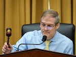 House Judiciary Chairman Jim Jordan strikes the gavel to start a hearing on U.S. southern border security on Feb. 1, 2023.