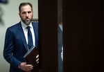 Special Counsel Jack Smith arrives to give remarks on the investigation into then former President Donald Trump on Aug. 1, 2023 in Washington, D.C.