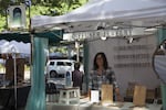 Rachel Fowler, an aromatherapist who sells essential oil products at the Portland Saturday Market downtown, said this weekend was a return to normalcy for the market.