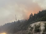 FILE - The Neil Creek Fire was started by a lightning strike July 7, 2025, burning 257 acres southeast of Ashland, Ore.
