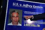 The chairman of the House Oversight Committee says the Justice Department will begin sharing files related to the Jeffrey Epstein investigation starting on Friday. Above, federal prosecutors announce charges against Epstein on July 8, 2019 in New York City.