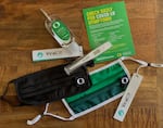 University of Oregon students were provided with masks, a thermometer, hand sanitizer and a checklist for COVID-19 symptoms prior to the Fall, 2020 term.