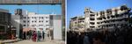 Al-Shifa Hospital in Gaza City on Nov. 26, 2023, and on Monday.