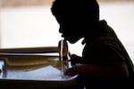 FILE - Drinking water in Sweet Home, Oregon, will soon be fluoride-free after the City Council voted to remove it. A student drinks from a water fountain at an elementary school in California, in this Sept. 20, 2023 file photo.