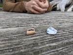 Andes frequently finds other artifacts from the wreck washed up on the beach: fragments from terra cotta pots, bits of porcelain.