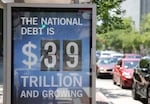The federal government's accumulated debt has reached a record $40 trillion, according to a daily update from the Treasury Department. Government spending is expected to exceed tax revenues by more than $2 trillion this year.