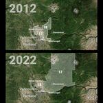 A graphic shows how Washington's 17th and 18th Legislative Districts have been redrawn after the state's redistricting process. Candidates in these races say the new districts make it harder to predict how they will fare in the election.