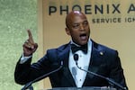 Maryland Gov. Wes Moore speaks Sept. 27 during the Congressional Black Caucus Foundation Phoenix Awards Dinner in Washington.