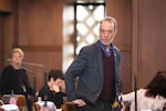 State Sen. Michael Dembrow, D-Portland, speaks on the Senate floor at the Capitol in Salem, Ore., Thursday, April 11, 2019.