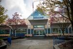 Goodwill Industries of the Columbia Willamette on SE 6th Avenue in Portland, Ore., on Tuesday, March 31, 2020.