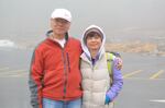 Yu-tai Chia came to Mount Rainier National Park to bring his wife, Li-jen Tseng, who had never been.