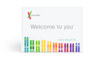 In this undated handout image, an at-home DNA testing kit from 23andMe.