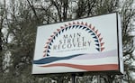 The sign for Main Street Recovery in Sheridan, Ore. The facility had its grand opening on Feb. 24, 2025.