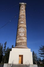 164 steps will take visitors to the top of the Astoria Column. Entrance is free, and there's no lift, but parking is about to go up from $5 to $10. Feb. 11, 2026