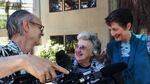 Producer, Videographer & Editor Tom Shrider, along with special tour guide Rose Marie Caughran and Producer Katrina Sarson