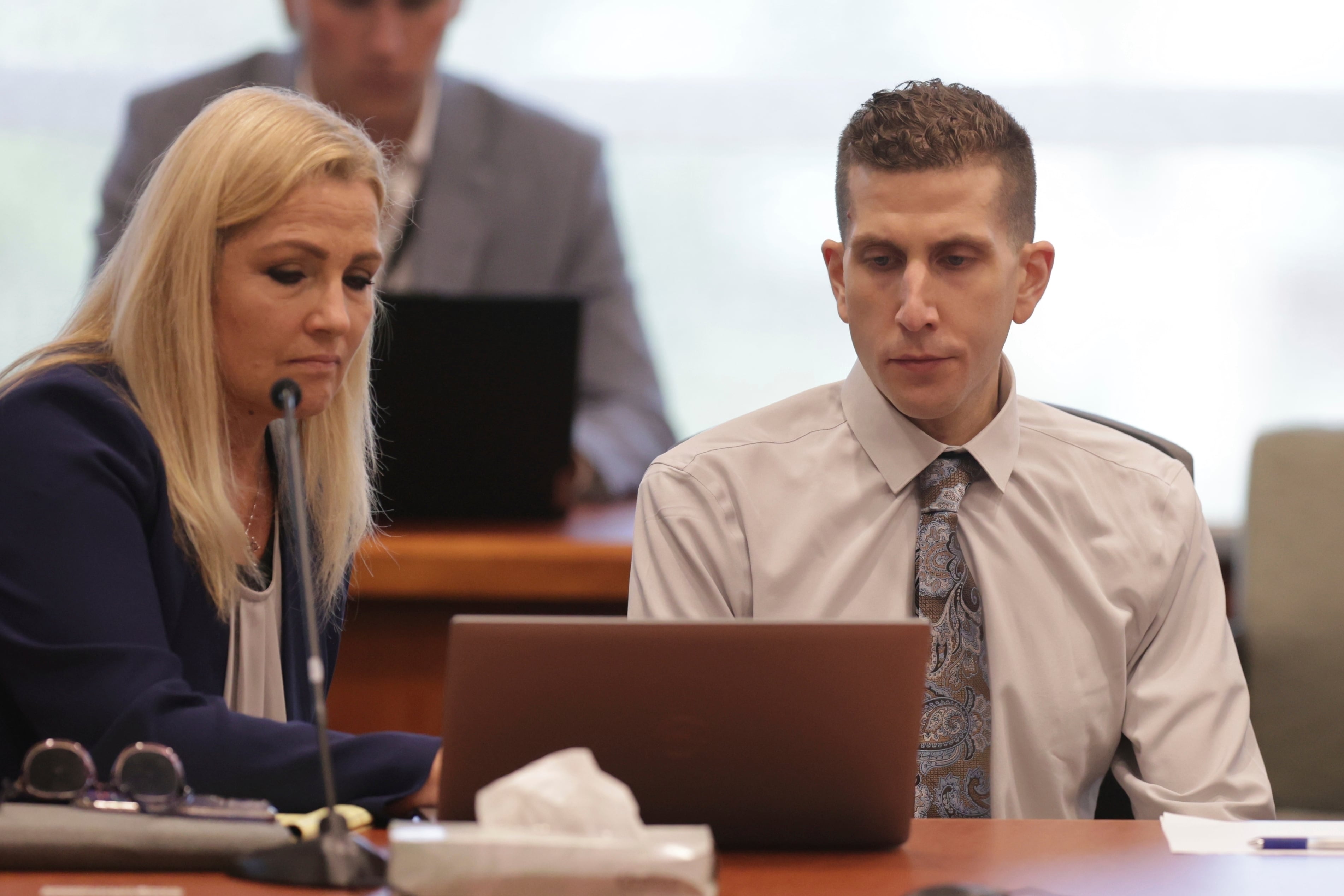 FILE - Bryan Kohberger, charged in the murders of four University of Idaho students, appears at the Ada County Courthouse, July 2, 2025, in Boise, Idaho.