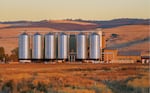 The Blue Mountain Mill, located on the Umatilla Indian Reservation's Coyote Business Park in Pendleton, Ore., Oct. 15, 2026. The company will begin commercial production in November. Cairnspring Mills partnered with the Confederated Tribes of the Umatilla Indian Reservation, which invested $5 million in the company.