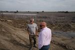"I try to look at it as: these floods are devastation for some but they're also opportunities," said Matt Kaminski (right), a regional biologist for Ducks Unlimited.