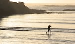 The beach at Sunset Bay State Park near Coos Bay is popular during the summer.