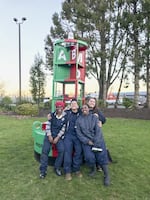 Graduation day for the Tongue Point Job Corps Seamanship program in Astoria, Oregon.