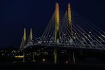 On Monday, June 22, 2015, Trimet conducted a test of the aesthetic lighting system on the Tilikum Crossing. In total, there are 178 LED lights that make up the display.