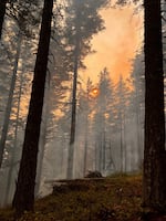 The Nakia Creek Fire in Clark County is burning nearly 2,000 acres and causing air quality issues from Portland to Seattle.