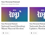 The Washington Post's new "Your Personal Podcast" offering uses artificial intelligence to customize podcasts for its users.