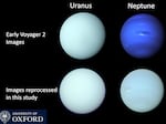 The images taken by Voyager 2 when it passed Neptune in 1989 were originally processed to better reveal its distinctive features, but as a result they made the planet look too blue.