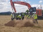 Justice Adrienne C. Nelson participates in the groundbreaking ceremony for the new high school named after her in North Clackamas. She is joined by students, school leaders and supporters.