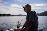 Drifting for a moment amid the lily pads, homeowner Monte Nail looks back toward the verdant Easterday ranch. “We just kind of like it the way it is,” Nail says. “Pretty selfish, huh.”