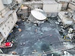 An undated aerial shot of the Nippon Dynawave pulp and paper mill, where a chemical tank ruptured on May 28, 2026, in Longview, Wash.