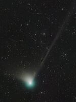 Comet C/2022 E3 (ZTF) was discovered by astronomers using the wide-field survey camera at the Zwicky Transient Facility in March 2022.