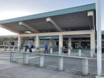 At the Eugene Airport, the number of passengers increased last year from pre-pandemic levels.