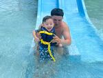 Wilmer Vasquez, seen here with his son Sebastian, died after working outside in August 2023. It was hottest July and August ever recorded in South Florida. "I have to explain to people that my brother died, and it was because of it being the hottest year on record," says his brother Yonatan. "People don’t understand how hot it is."