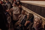 A Christmas morning Mass at St. Theodora of Sihla's Church in Chișinău, Moldova, Dec. 25, 2023. Dozens of priests have left the Russian-backed Orthodox Church to join the Romanian Orthodox Church. While both Dec. 25 and Jan. 7 are public holidays there, many worshippers, especially in the capital, are switching to celebrate Christmas on Dec. 25, which is in line with the calendar followed by the Romanian Orthodox Church.