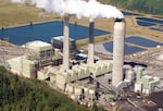 An undated aerial view of TransAlta’s coal-fired power plant in Centralia, Washington.