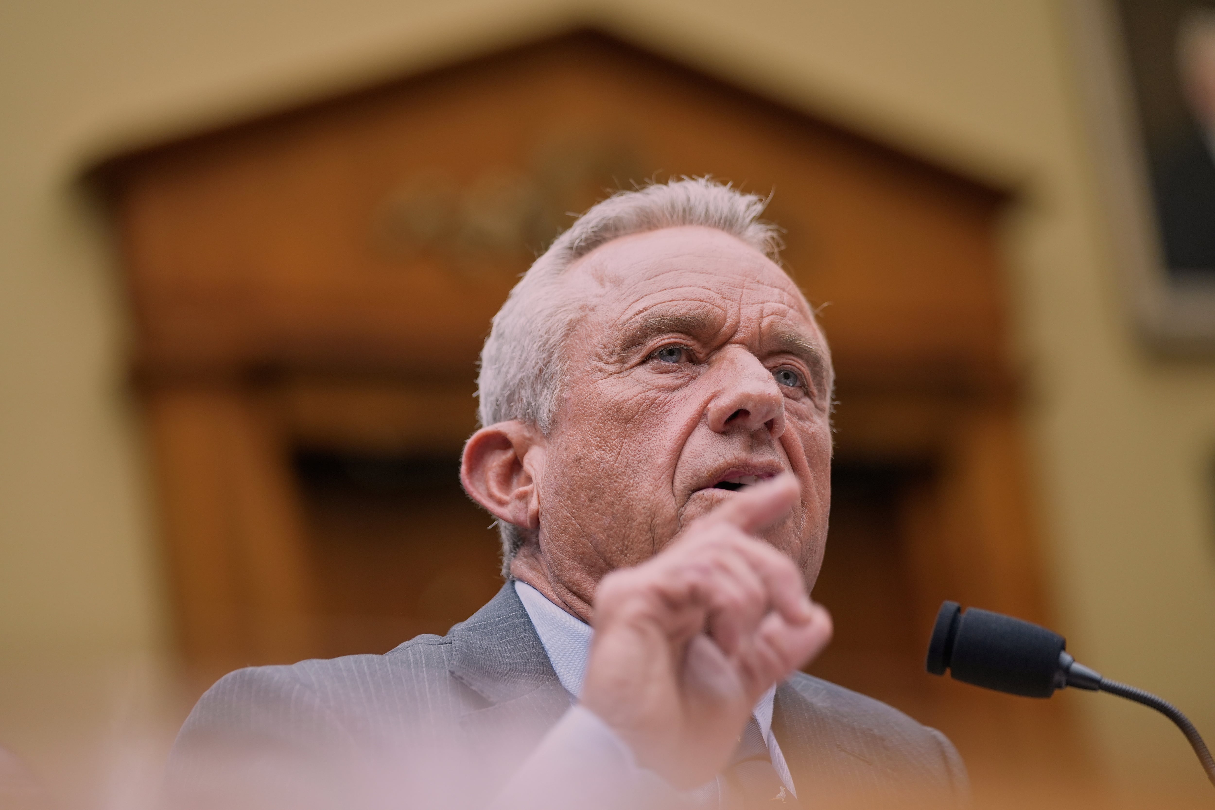 Secretary of Health and Human Services Robert F. Kennedy Jr., testifies during a House Energy and Commerce Committee, Tuesday, June 24, 2025, in Washington.