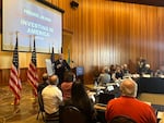 U.S. Agriculture Secretary Tom Vilsack speaks at an event at World Forestry Center in Portland on July 31, 2023.