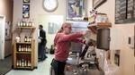 Emma Funk is a barista in a Forest Grove coffee shop. She says she makes ends meet just fine working at $10/hour, near Oregon's minimum wage. She says she lives within her means, has roommates and doesn't overspend. She says $15/hour sounds high, and thinks the federal minimum wage is a good standard.