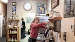 Emma Funk is a barista in a Forest Grove coffee shop. She says she makes ends meet just fine working at $10/hour, near Oregon's minimum wage. She says she lives within her means, has roommates and doesn't overspend. She says $15/hour sounds high, and thinks the federal minimum wage is a good standard.