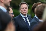 Tesla and SpaceX CEO Elon Musk at a White House event about artificial intelligence on Sept. 29, 2026.
