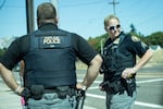 Detective Tim Larsen and Sgt. Kristi Butcher, members of the Portland Police Bureau’s Human Trafficking Unit.