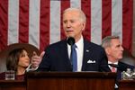 President Biden delivers the State of the Union address to a joint session of Congress on Feb. 7, 2023.