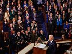 President Biden delivers his State of the Union address in the House Chamber of the U.S. Capitol on February 07, 2023 in Washington, DC.