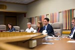 Sen. Rob Wagner (D–OR) chairing the Oregon Senate Committee on Education during the first public hearing for Senate Bill 664 on Feb. 20, 2019. 