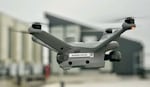 An undated photo of a Eugene Police Department drone. The Eugene Police Department got FAA approval to fly drones farther and faster, helping with quicker arrests, but the move has sparked new worries over privacy and surveillance.