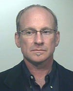 A mugshot of Thomas Clower from 2005.