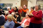 Oil terminal opponents cheered after the Port of Vancouver Board of Commissioners voted to end a rolling lease with Vancouver Energy on March 31.