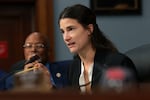 In this file photo, Rep. Marie Gluesenkamp Perez (D-Wash.) listens at a House Appropriations Committee hearing on July 14, 2026 in Washington, DC. Gluesenkamp Perez is seeking reelection in one of the most competitive seats in the country.
