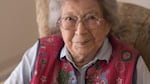 Cleary at 99 years old in her home in California on Nov. 2015.